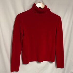 Josephine Chaus Bold Christmas Red Knit Top